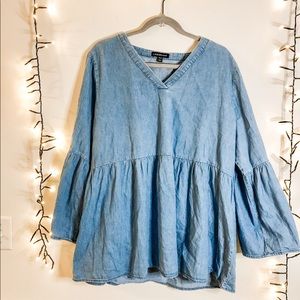 Lane Bryant Denim Top